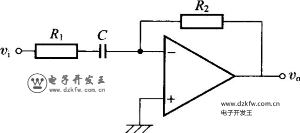 一阶旁路滤波器电路原理图