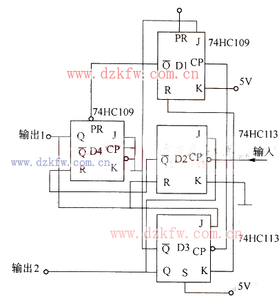 经典三分频电路介绍（三款不同的三分频电路）