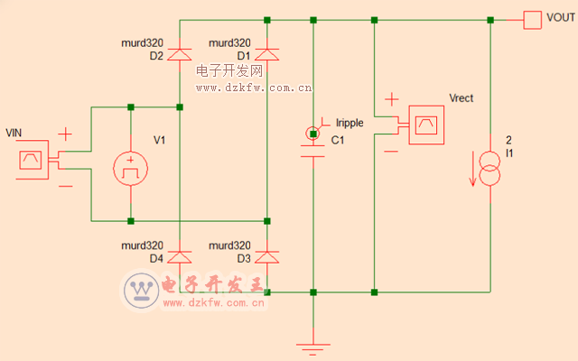 桥式整流电路中输出电容容值