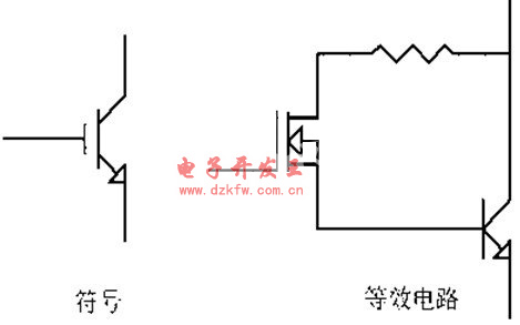 IGBT符号及等效电路